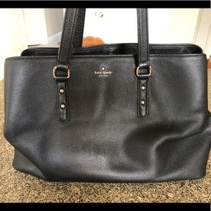 Kate Spade Black Leather Handbag